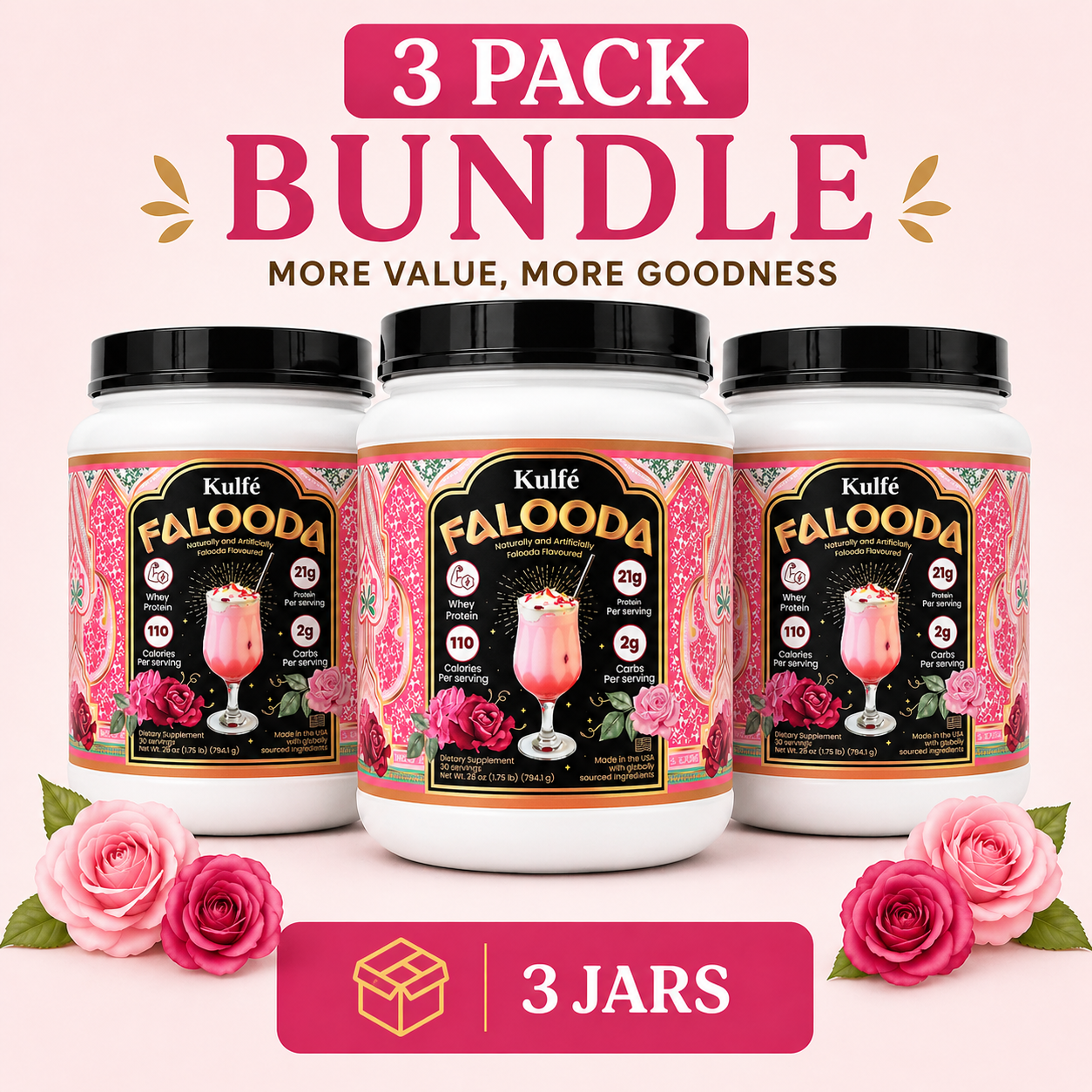 Falooda Whey Protein Powder